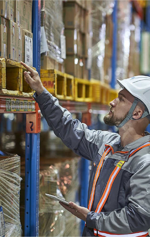 An image of a man doing check-up